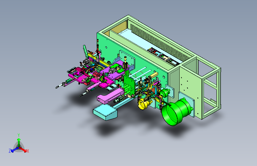 W8098-自动胶盖插刷机