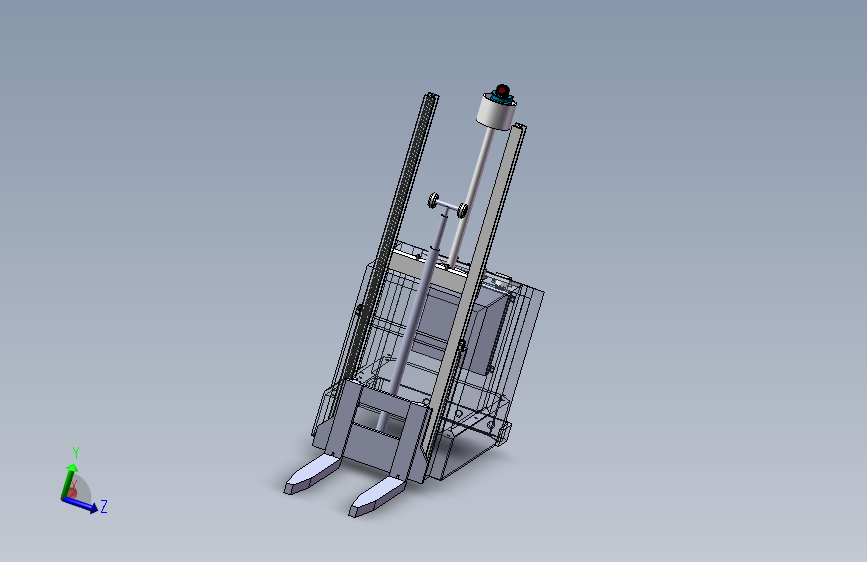 无人物流车(AGV小车)设计(含CAD零件图装配图,SolidWorks三维图)(任务书,开题报告,文献摘要,外文翻译,论文说明书15000字,CAD图纸12张,SolidWorks三维图)
