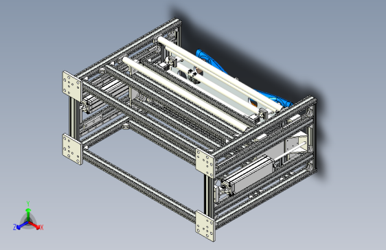 B0634-电动滚筒托盘气缸升降机