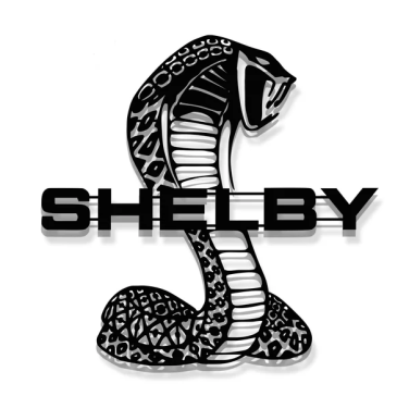 shelby-cobra-logo-silhouette激光切割2D图