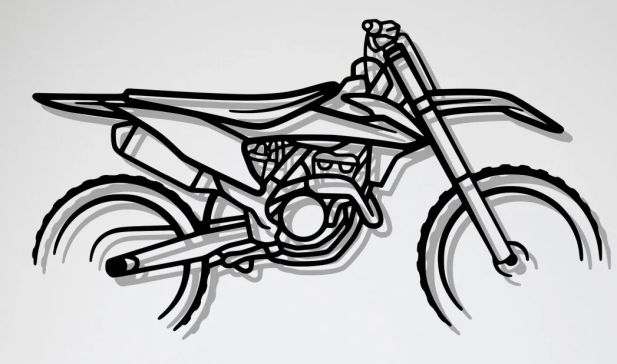 dirt-bike-silhouette激光切割2D图