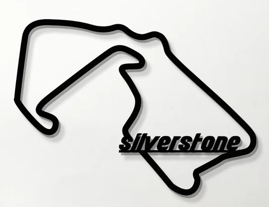 silverstone-circuit-silhouette激光切割2D图