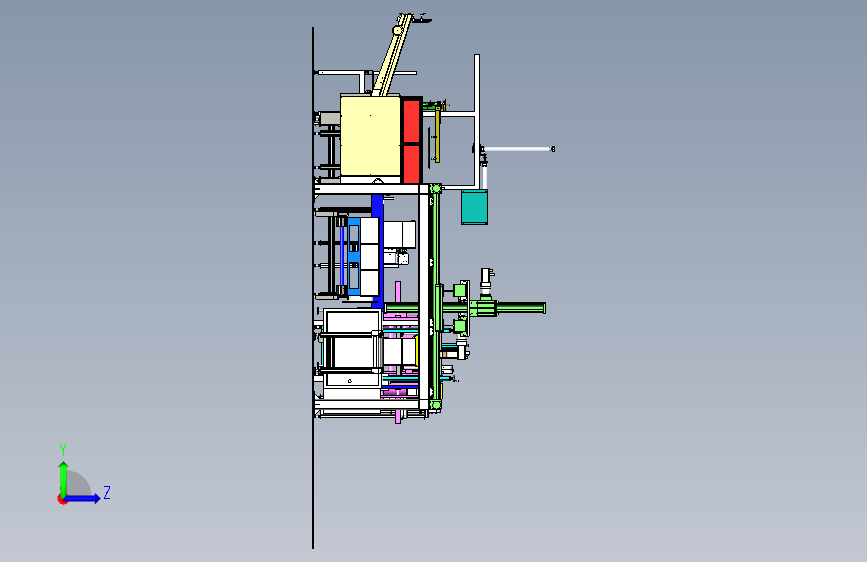 B1705-全自动漆包线输送线_STEP_模型图纸下载 – 懒石网