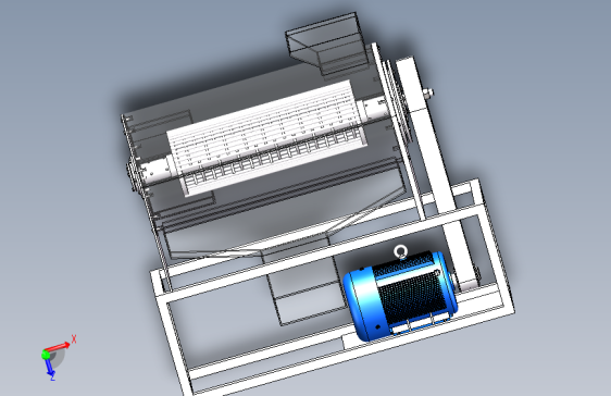玉米脱粒机（SW+CAD+说明书）