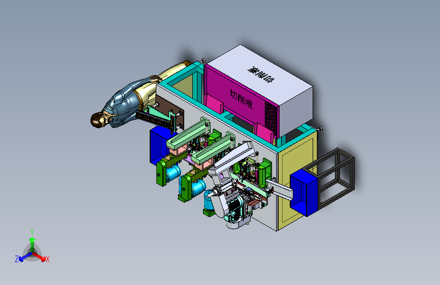 B2696-自动打孔攻牙机