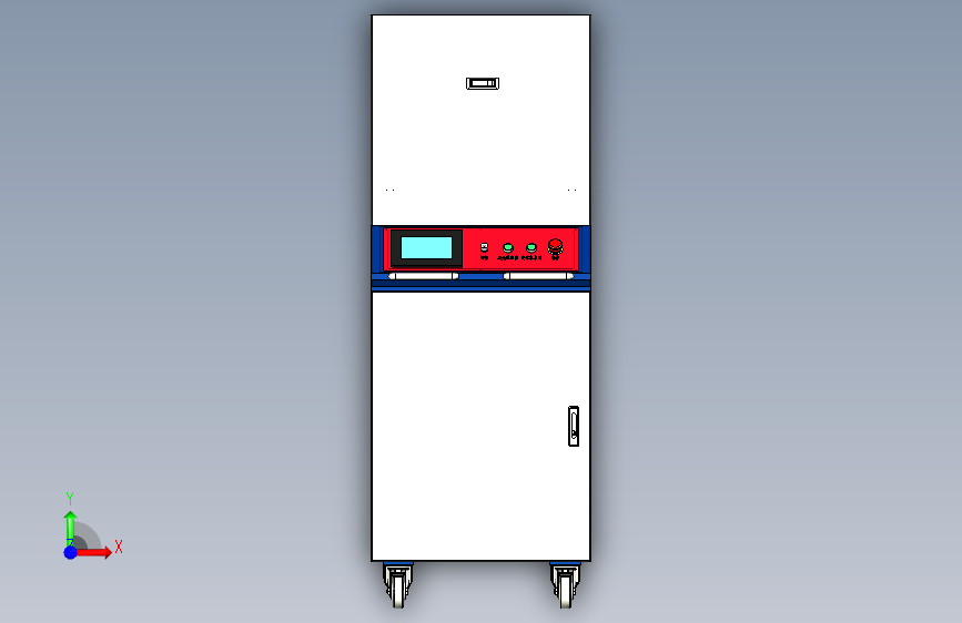 B3479-激光焊接机机箱钣金机箱_STEP_模型图纸下载 – 懒石网