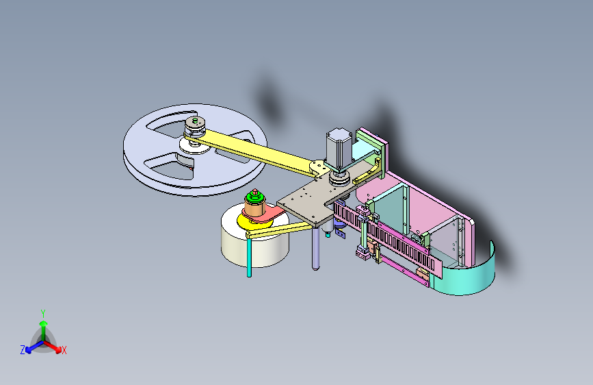 B3527-连接器自动包装检测机（总装配图文件名0001）