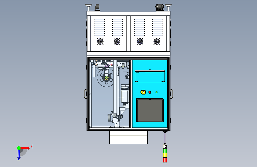B3617-摄像头贴膜贴标机