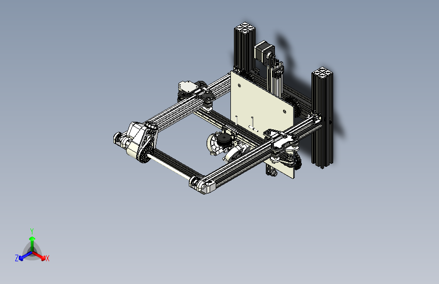 B3867-crossbar-3d打印机