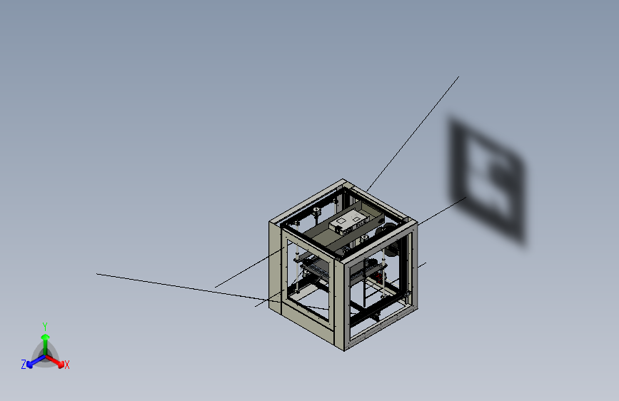 B3870-ender-5-plus-enclosure-3d打印机