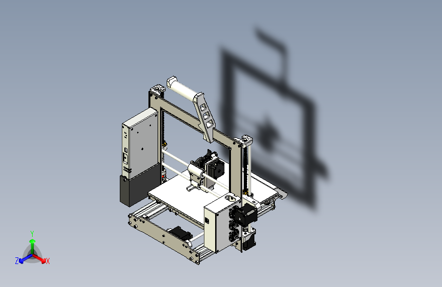 B3877-prusa-Q220-3d打印机