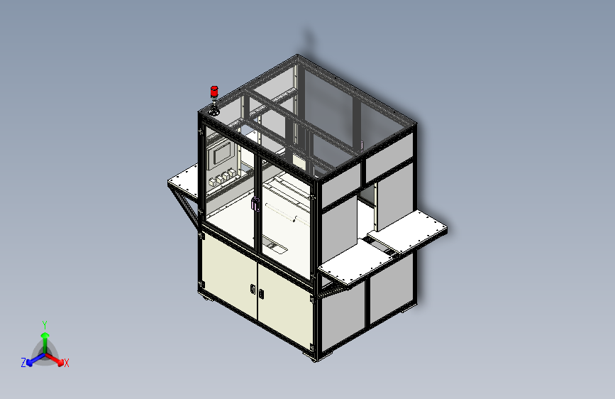 B3896-1200x1000x1540机架非标设备框架台架