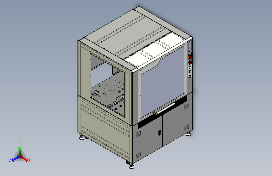 B3899-1200x1100x1600机架非标设备框架台架