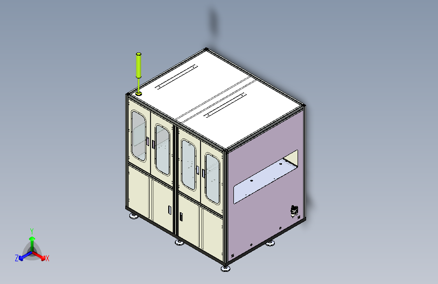 B3927-1550x1250x1500机架非标设备框架台架