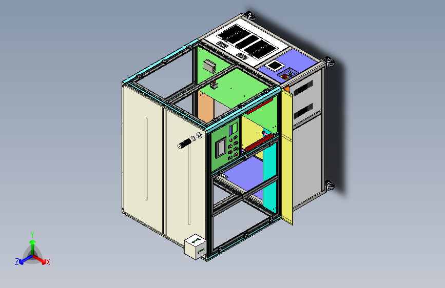 B3929-1600x1200x1113机架非标设备框架台架