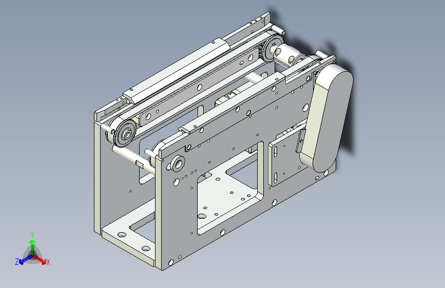B4113-0.286米0.085米双带输送机构
