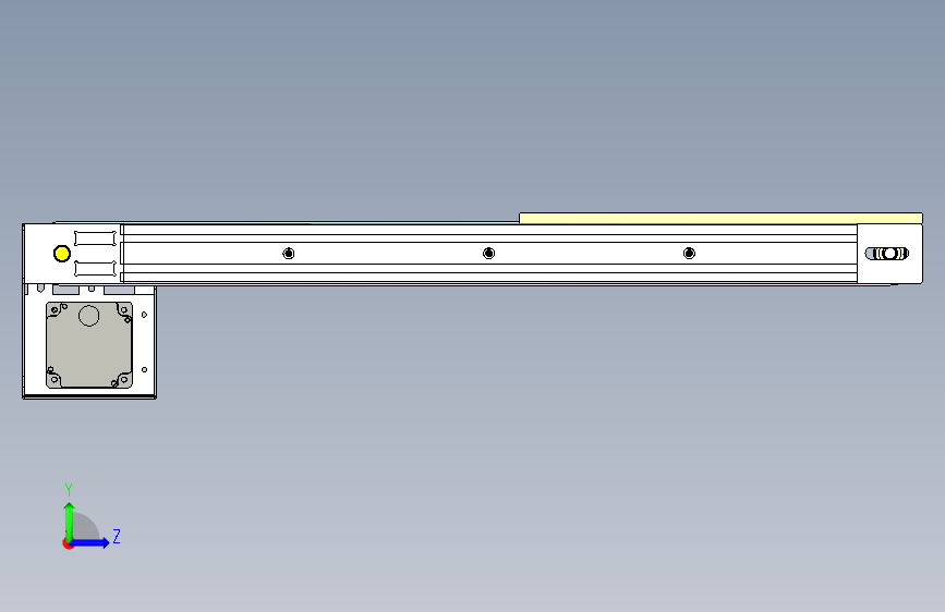 B4153-0.9米0.134米皮带输送机构_STEP_模型图纸下载 – 懒石网