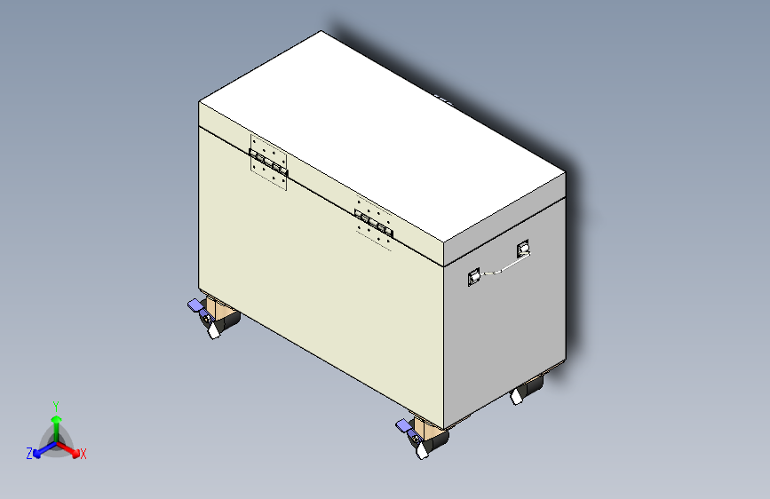 B4342-工具箱（有轮）