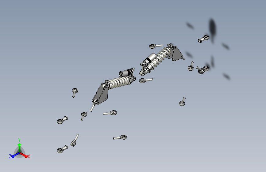 Y0016-悬架+悬挂系统+double-wishbone-swing-arm-2+4+STP