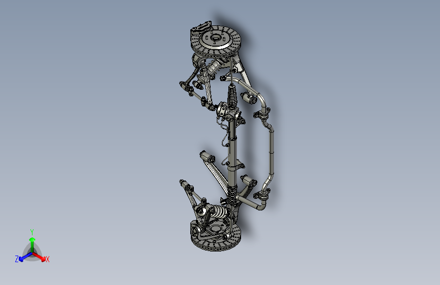 Y0023-悬架+悬挂系统+Front+Suspension+Assy+(Comp-NF)+stp