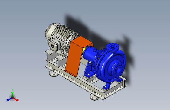 Y0118-泵+centrifugal-pump-assembly-1+STP