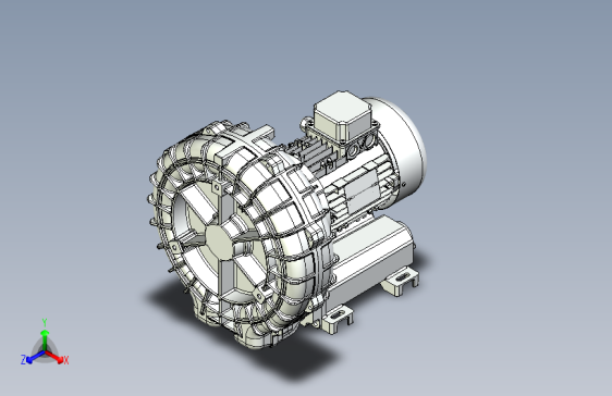 Y0128-泵+Compressed+Air+Blower+(Vacuum+Pump)+STP