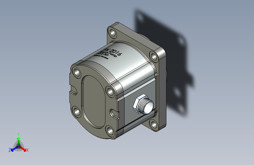 Y0149-泵+gear-pump-24+SW
