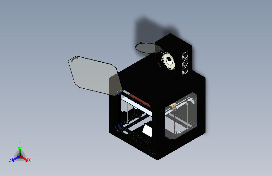 Y0351-3D打印机3d-printer-383+SW