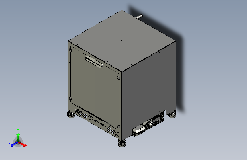 Y0391-3D打印机jennycorexy-3d-printer-v1+STP