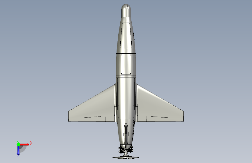 Y0638-无人机+ARASH-UAV+STP 俯视图