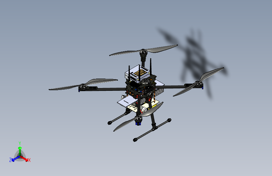 Y0703-无人机+firefighting-quadcopter+SW+STP