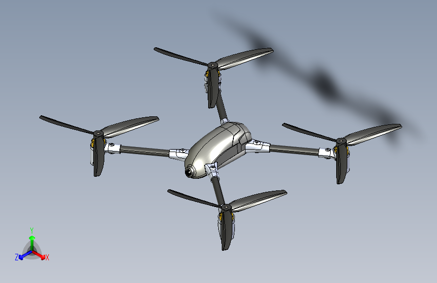 Y0727-无人机+hubsan-h501s+STP