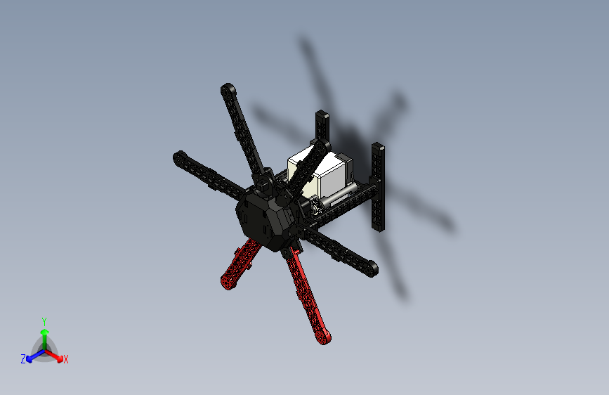 Y0734-无人机+lowe-hexacopter-drone+SW