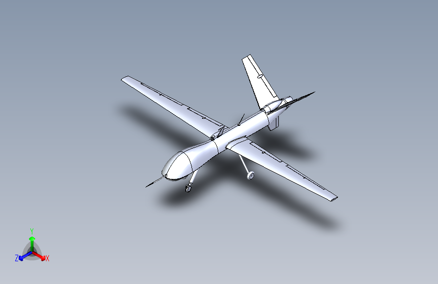 Y0742-无人机+mq-9-reaper-predator-b-1+SW