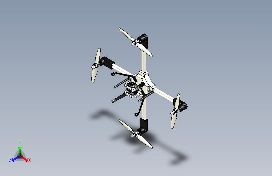 Y0744-无人机+netra-uav-unmanned-aerial-vehicle+SW+STP