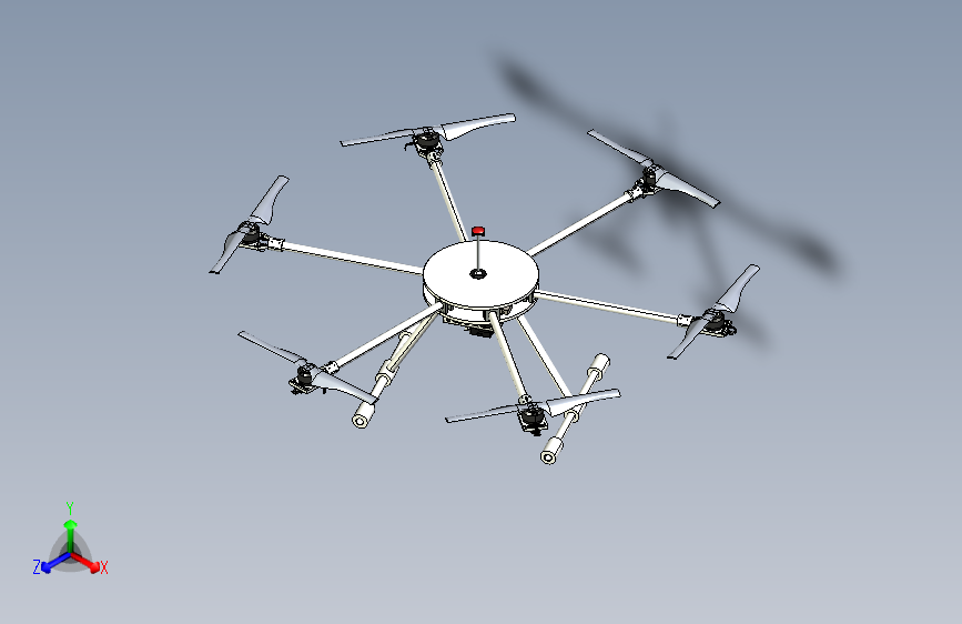 Y0776-无人机+surveillance-hexacopter+IGS
