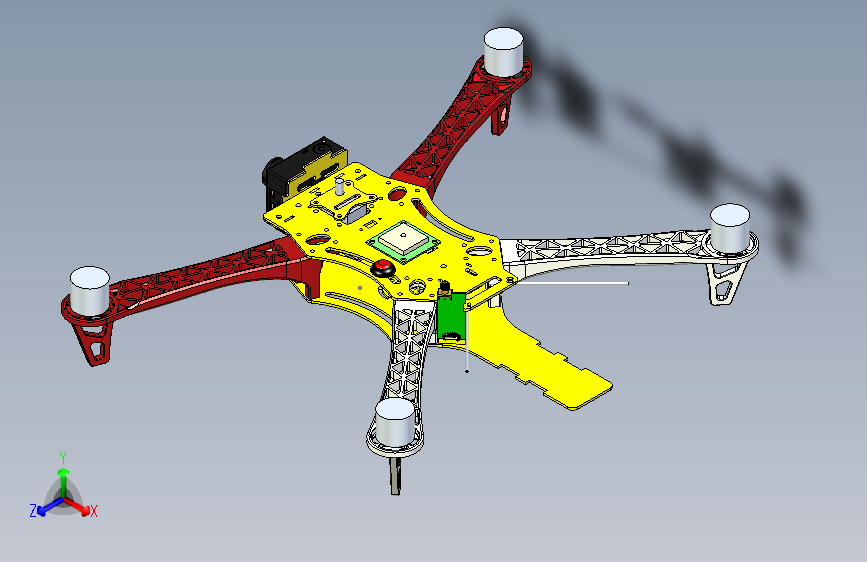 Y0777-无人机+tbs-discovery-style-px4-custom-quadcopter+SW