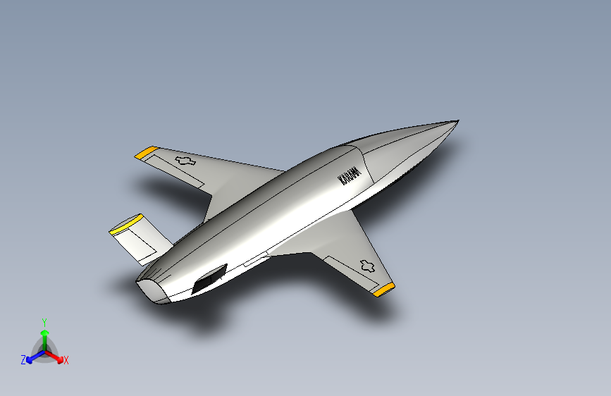 Y0800-无人机+xq-58a-valkyrie-unmanned-aerial-vehicle+SW+STP+IGS