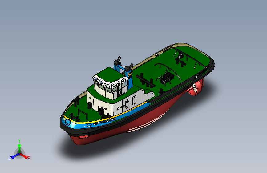 Y0826-轮船+军舰+virtual-shipyard-smit-denemarken-tug-update1-1+3+SW