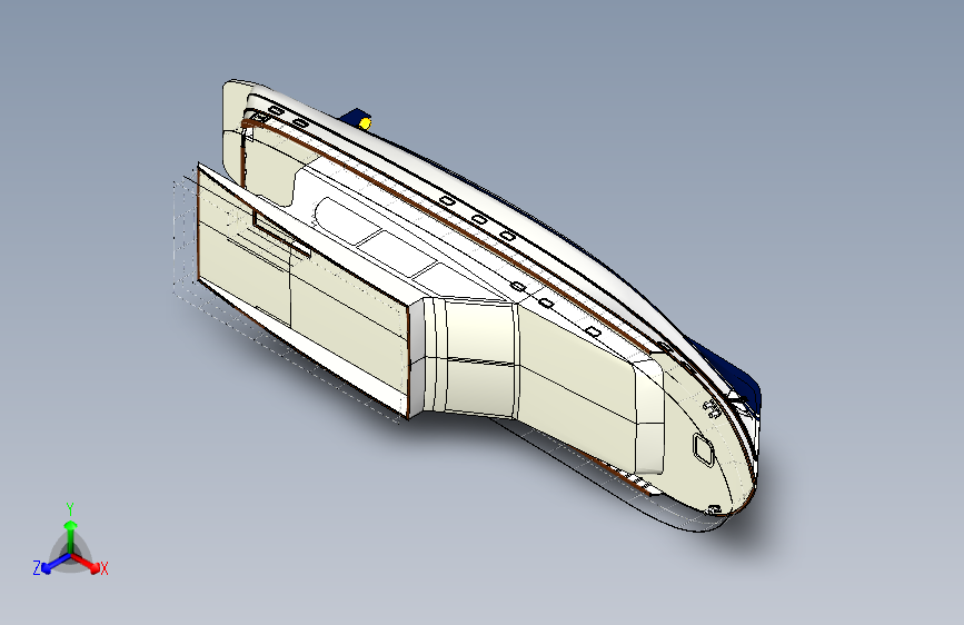 Y0831-轮船+军舰+wooden-yacht-1+2+IGS