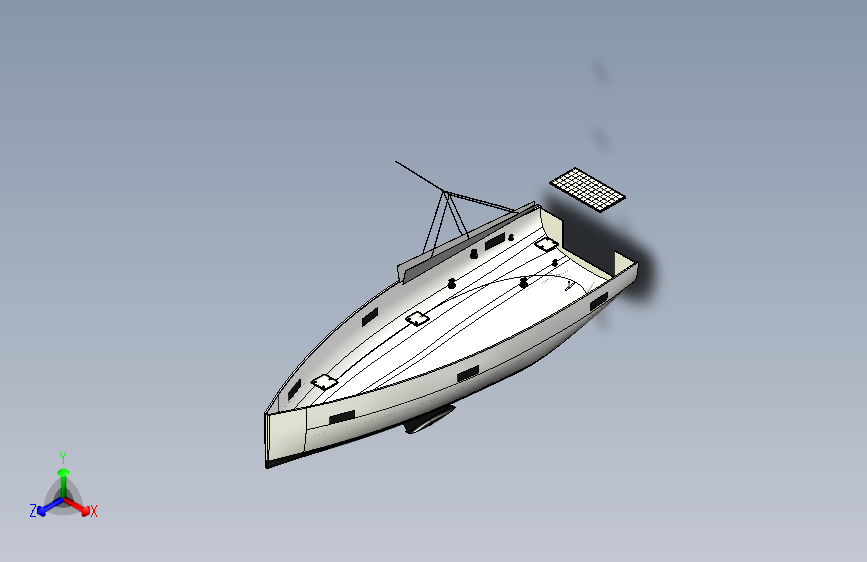 Y0843-轮船+军舰+12-5m-sailboat-1+3+STP