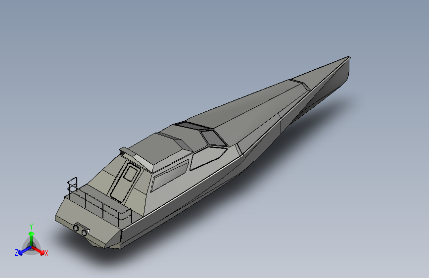 Y0845-轮船+军舰+17-meter-highspeedcraft-1+13+STP+IGS