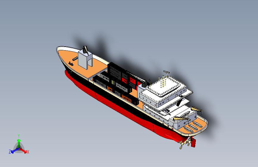 Y0878-轮船+军舰+cargo-ship-1+19+SW