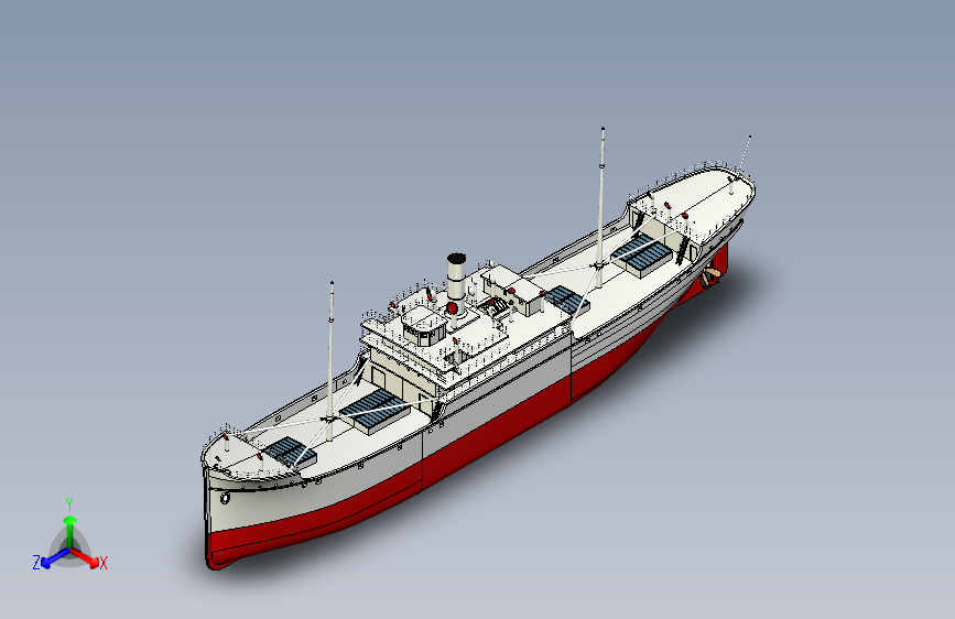 Y0893-轮船+军舰+ferris-wooden-steam-freighter-1+2+SW