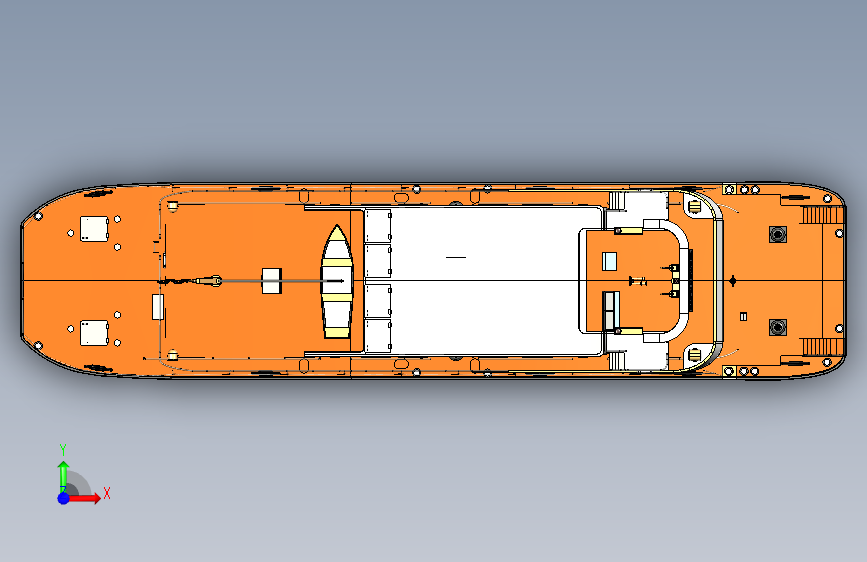 Y0901-轮船+军舰+hillman-towboat-115-ft-1+25+STP 正面视图