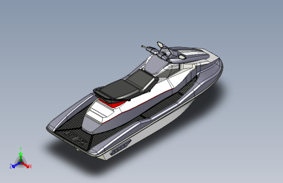 Y0909-轮船+军舰+jet-ski-7+3+STP+SW
