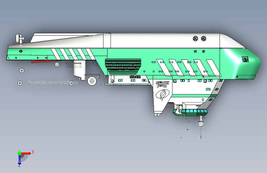 Y0906-轮船+军舰+icebreaking-vessel-shelf-1+2+STP