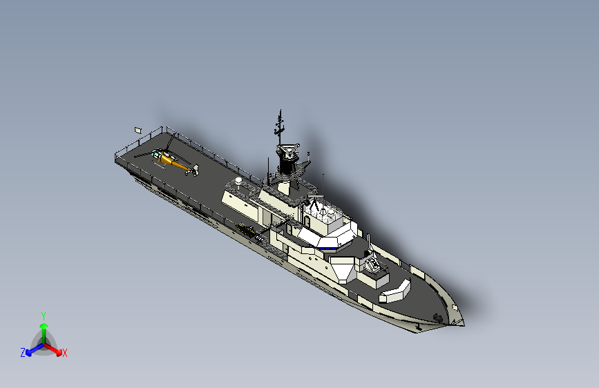 Y0928-轮船+军舰+offshore-patrol-vessel-hms-clyde-p257-1+3+STP+SW