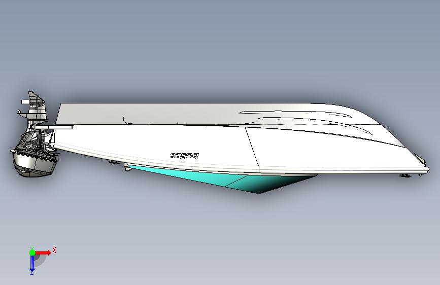 Y0934-轮船+军舰+pleasure-craft-1+2+STP 俯视图