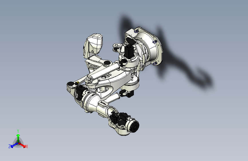 Y0987-那智工业机器人+nachi+mc700+6axis+industrial+robot